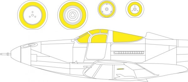 Eduard BIG49433 P-39Q detail set for Arma Hobby 1/48