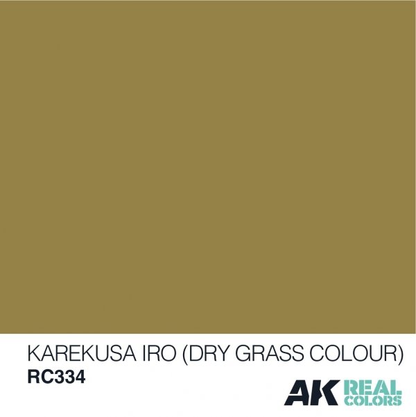 AK Interactive RC334 IJA #30 KAREKUSA IRO (DRY GRASS COLOUR) 10ML