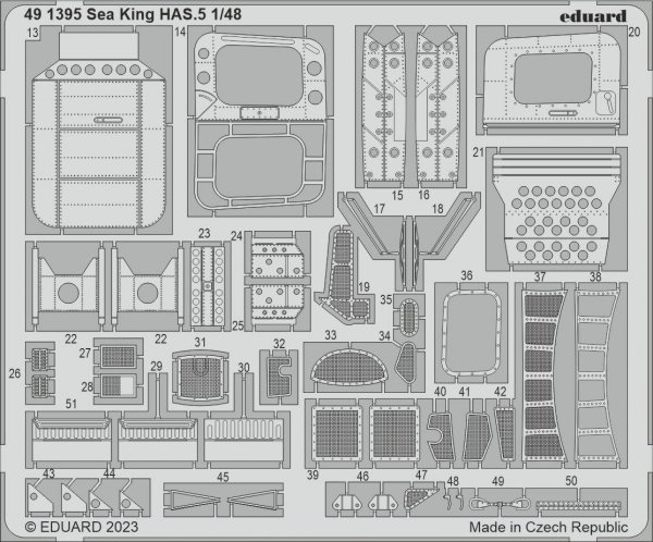 Eduard BIG49398 Sea King HAS.5 AIRFIX 1/48