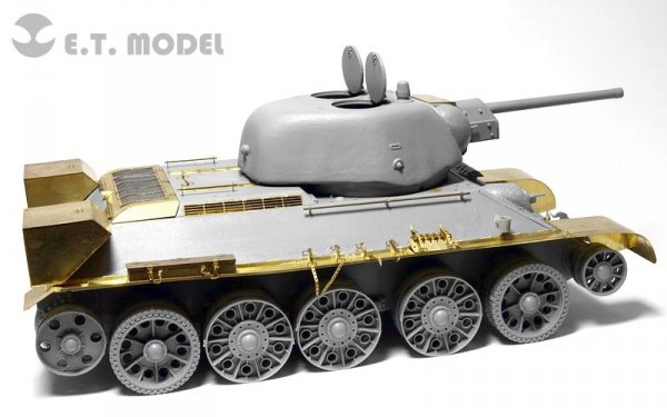 E.T. Model E35-037 WWII Soviet T-34/76 Mod.1942 Stamped Turret (For DRAGON 6487/6424) (1:35)