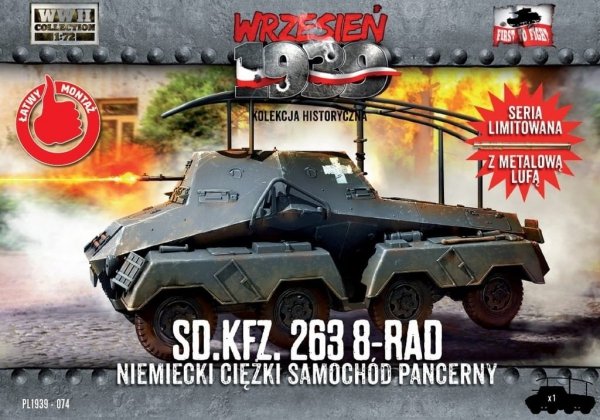 First To Fight PL074 - SdKfz. 263 8- Rad 1/72