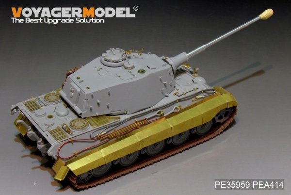 Voyager Model PE35959 WWII German King Tiger (Hensehel Turret) For HOBBYBOSS 84531 1/35