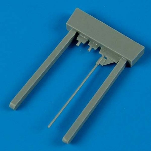 Quickboost QB48413 Lavochkin La-5 gun barrels and pitot tube Zvezda 1/48