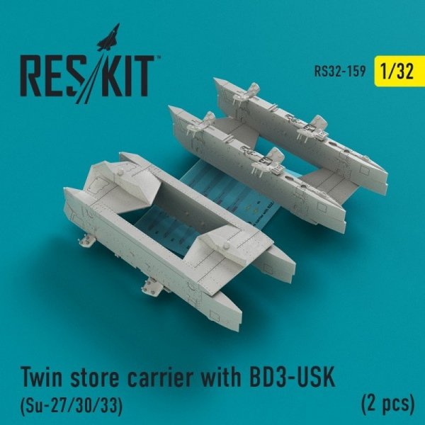 RESKIT RS32-0159 Twin store carrier with BD3-USK (2 pcs) 1/32