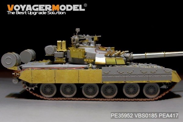 Voyager Model PE35952 Modern Russian T-80U Main Battle Tank （smoke discharger include）For TRUMPETER 09525 1/35