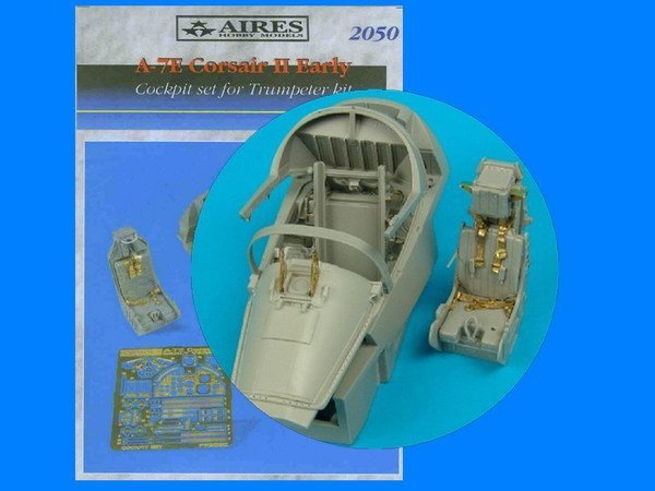 Aires 2050 A-7E Corsair II (Early) cockpit set 1/32 Trumpeter