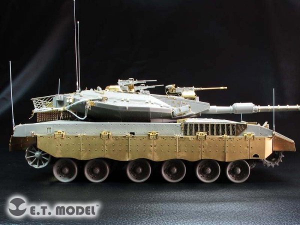 E.T. Model E35-163 Israeli Merkava Mk.3D Tank Side Skirts (For Meng TS-001) (1:35)