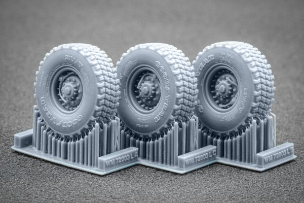 ScaleX WM 72003 Himars CTIS Ordinary wheel set (for Foreart, Meng) 1/72