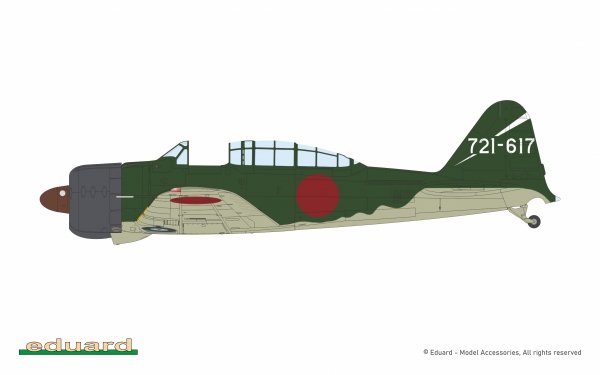 Eduard 84211 Mitsubishi A6M2-K - The Weekend Edition 1/48
