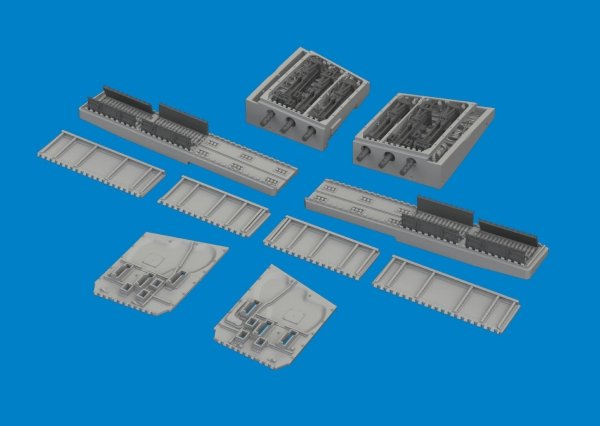 Eduard 6481075 P-40E gun bays PRINT EDUARD 1/48
