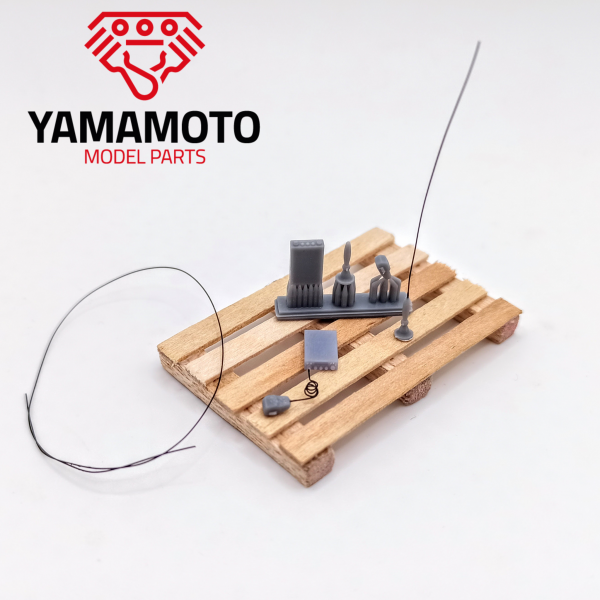 Yamamoto YMPTUN80 CB Radio Set 1/24