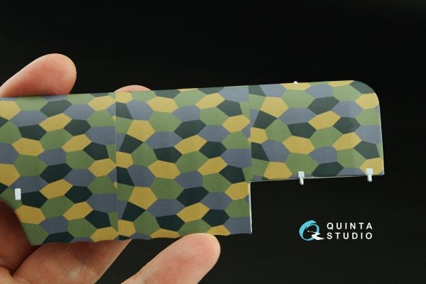 Quinta Studio QL32016 German WWI 4-Colour Lozenge (upper surface) 1/32