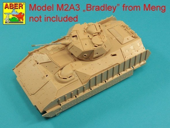 Aber 35L-292 Zestaw luf: 25mm M242 Bushmaster późny żłobiony i 7,62mm M240 do M2A3 Bradley lub LAV 25 1/35