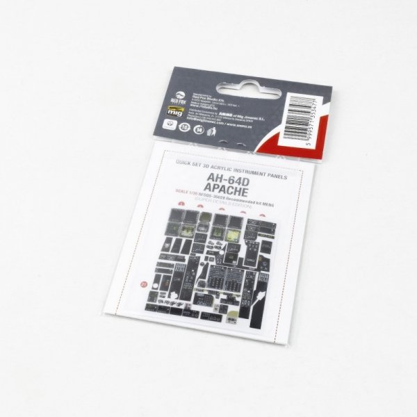 Red Fox Studio QS-35028 AH-64D Apache for Meng kit 1/35