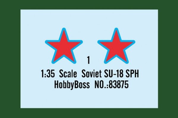 Hobby Boss 83875 Soviet SU-18 SPH 1/35