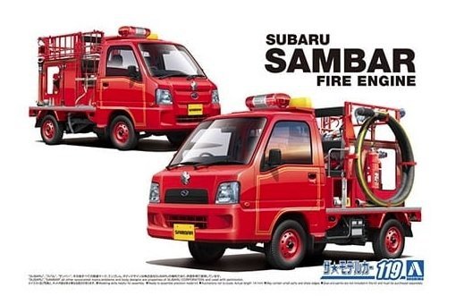 Aoshima 05794 Subaru TT2 Sambar (Fire Engine) 1/24
