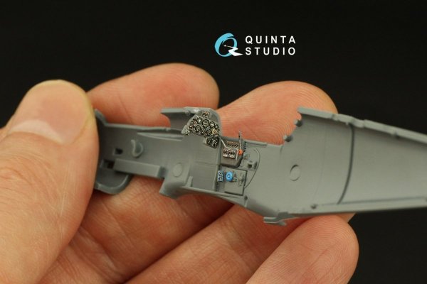 Quinta Studio QD72063 Avia S-199 3D-Printed &amp; coloured Interior on decal paper (Eduard) 1/72