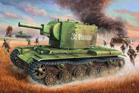 Trumpeter 00312 Russia KV-2 Tank (1:35)