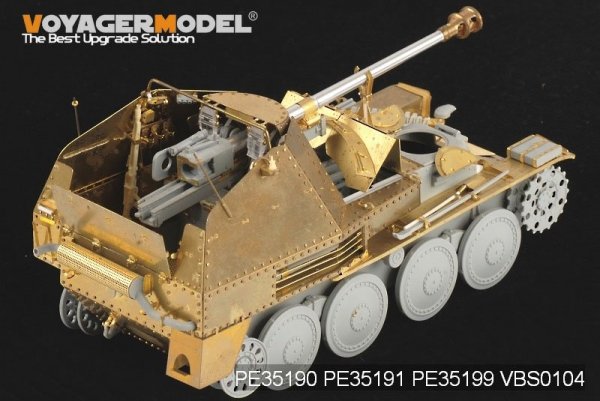 Voyager Model PE35192 WWII German Marder III Ausf.M Floor &amp; Ammunition Stowage (For DRAGON) 1/35