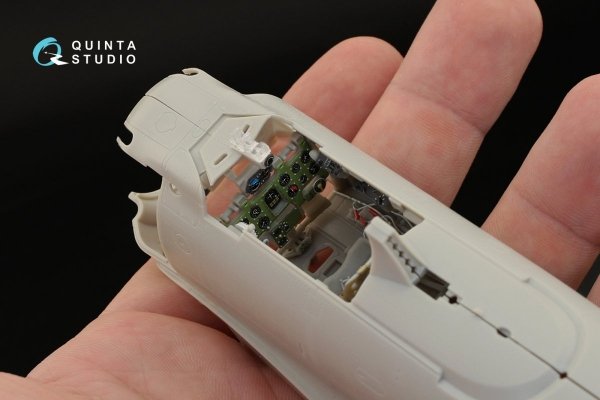 Quinta Studio QD32027 A6M5 (Nakajima prod.) 3D-Printed &amp; coloured Interior on decal paper (for Tamiya kit) 1/32