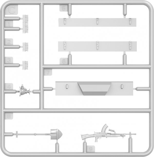 MiniArt 53088 DINGO Mk. III SCOUT CAR w/CREW 1/35