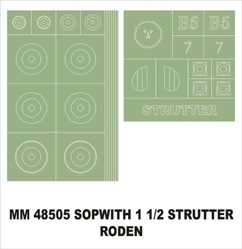 Montex MM48505 Sopwitch 1-Strutter RODEN 402 1/48