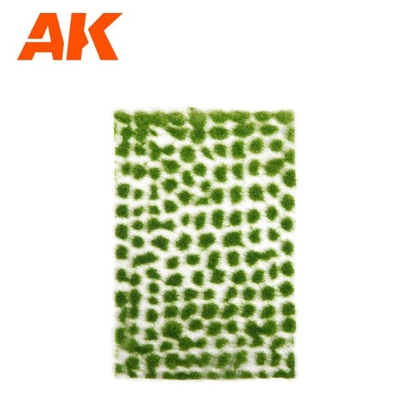 AK Interactive AK8243 LIGHT GREEN TUFTS 2MM