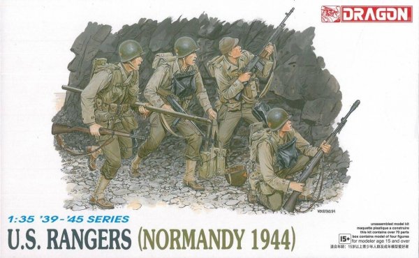 Dragon 6021 U.S Rangers, Normady 1944 1/35