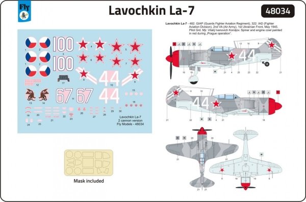 Fly 48034 Lavochkin La-7 1/48