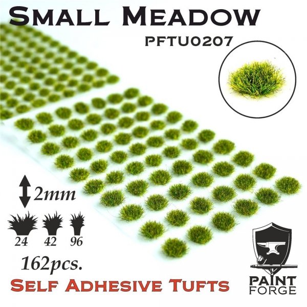 Paint Forge PFTU0207 Tufts: Small Meadow 2mm