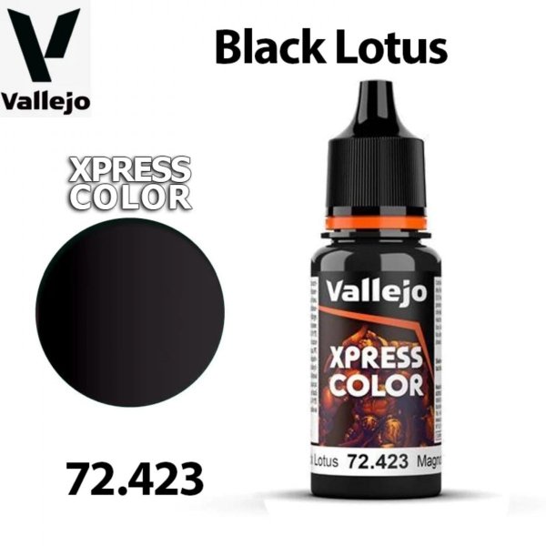 Vallejo 72423 Xpress Color - Black Lotus 18ml