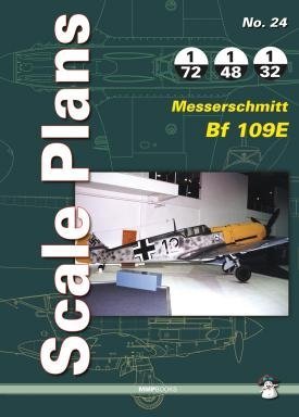 MMP Books 78852 Scale Plans No. 24: Messerschmitt BF 109 E EN