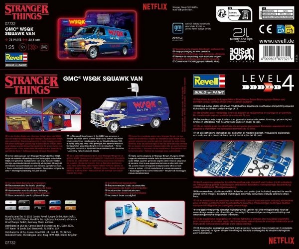 Revell 67732 Model Set GMC WSQK Squawk Van 1/25