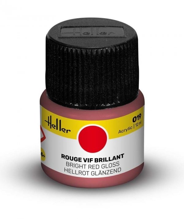Heller 9019 019 Bright Red - Gloss 12ml