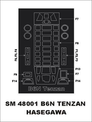 Montex SM48001 B6N Tenzan HASEGAWA