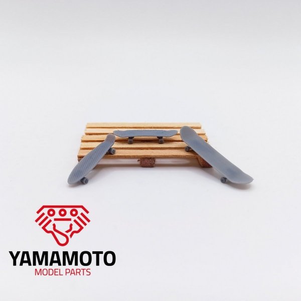 Yamamoto Model Parts YMPTUN60 Skateboard kit 1/24