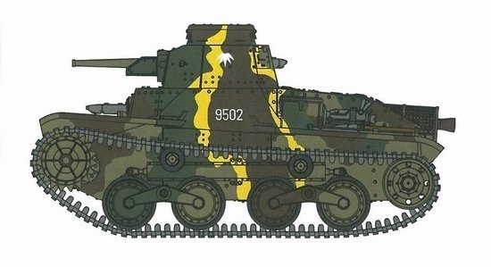 Dragon 7394 IJA Type 95 Ha-G 333, Light Tank (1:72)