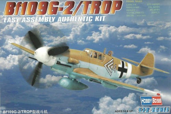 Hobby Boss 80224  Bf-109 G-2/Trop (1:72)
