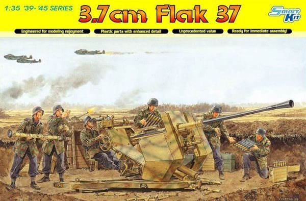 Dragon 6483 3.7cm Flak 37 (1:35)