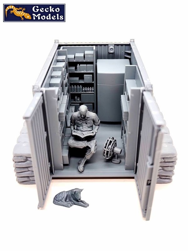 Gecko Models 35GM0118 Mini Shop in US Military Base (Vietnam War Era) 1/35