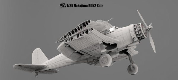 Border Model BF-005 Nakajima B5N2 Type 97 Carrier Attack Bomber &quot;Kate&quot; w/ Full interior 1/35