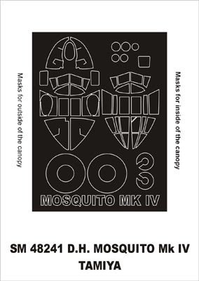 Montex SM48241 D.H.Mosquito MkIV TAMIYA