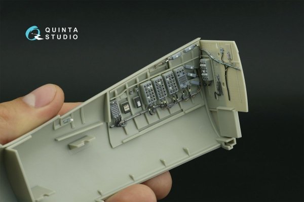 Quinta Studio QD32034 F-15C 3D-Printed &amp; coloured Interior on decal paper ( Tamiya ) 1/32