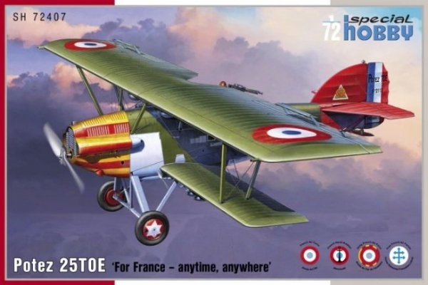 Special Hobby 72407 Potez 25TOE 'For France -anytime, anywhere' 1/72
