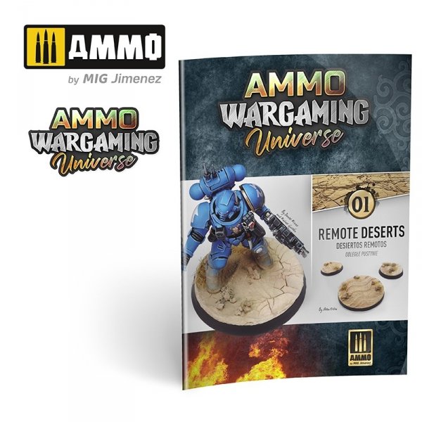 Ammo of Mig 6920 AMMO WARGAMING UNIVERSE Book 01 - Remote Deserts (English, Castellano, Polski)
