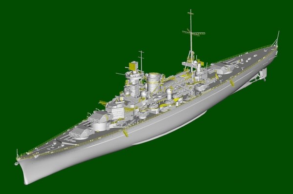 Trumpeter 05361 German Scharnhorst Battleship 1/350