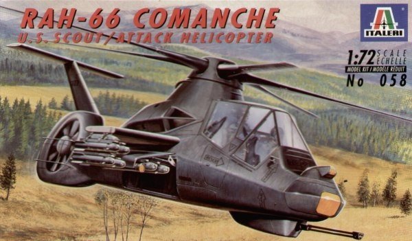 Italeri 0058 RAH-66 COMANCHE (1:72)