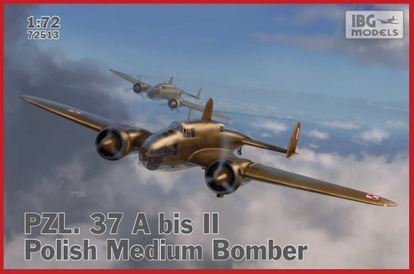 IBG 72513 PZL 37 A bis II Łoś - Polish Medium Bomber 1/72