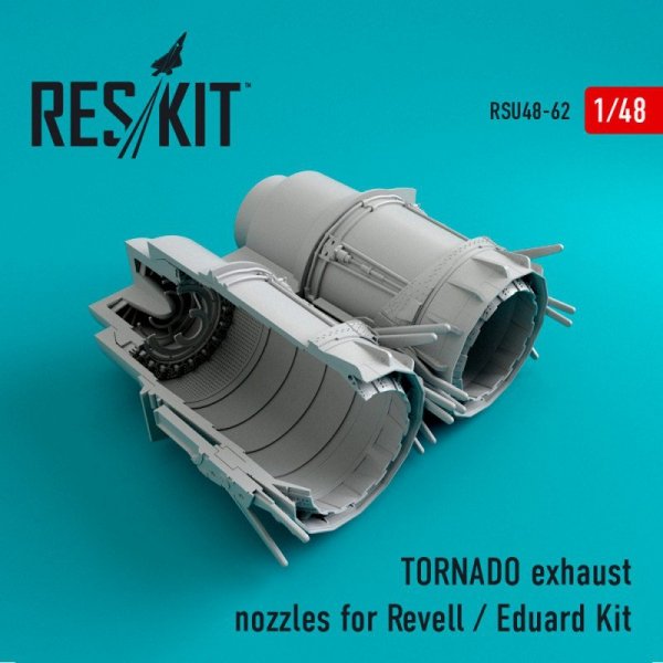 RESKIT RSU48-0062 Tornado exhaust nozzles for Revell / Eduard kit 1/48