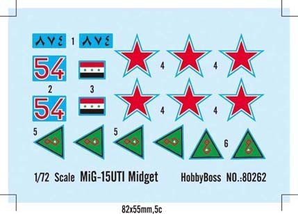 Hobby Boss 80262 MiG-15UTI Midget (1:72)